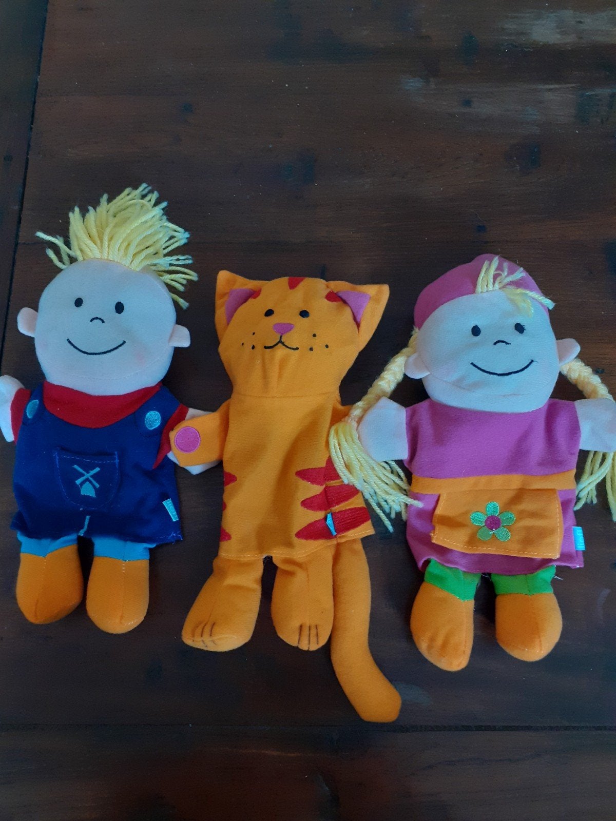 Zachte handpoppen poppenkastpoppen het merk Lief, Collections, Poupées, Enlèvement ou Envoi