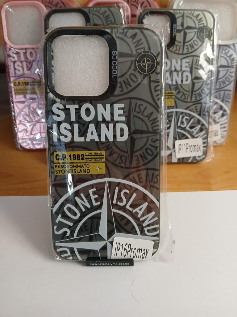 Étui Stone Island (16 pro max), Télécoms, Neuf, IPhone 16 Pro Max, Autres matériaux, Autres types