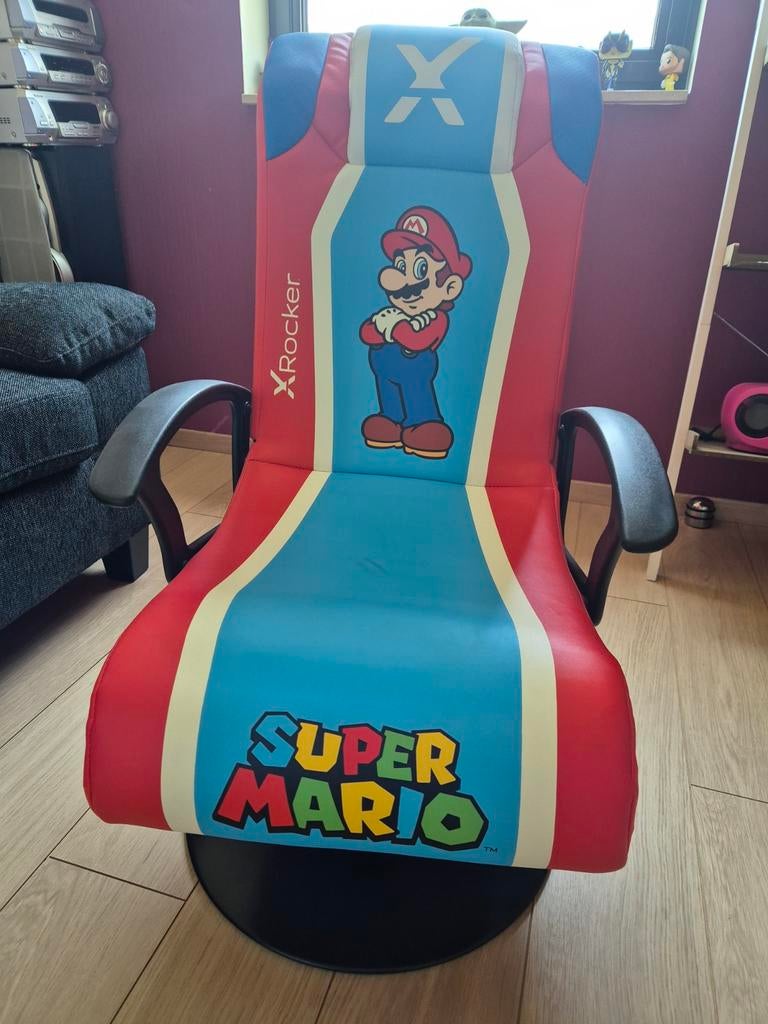 Gaming stoel Mario, Enlèvement