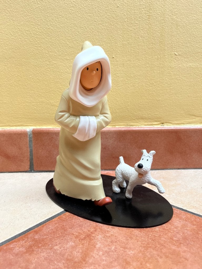 Figurine Tintin oriental, Collections, Personnages de BD, Comme neuf, Statue ou Figurine, Tintin, Enlèvement