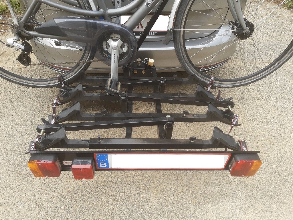 Porte-Vélos KINGS - 4 Vélos, Autos : Divers, Porte-vélos, Enlèvement, 3 vélos ou plus, Utilisé, Support d'attelage