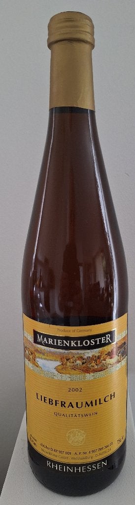 Marien kloster Liebfraumilch, Verzamelen, Ophalen, Overige gebieden, Witte wijn, Vol