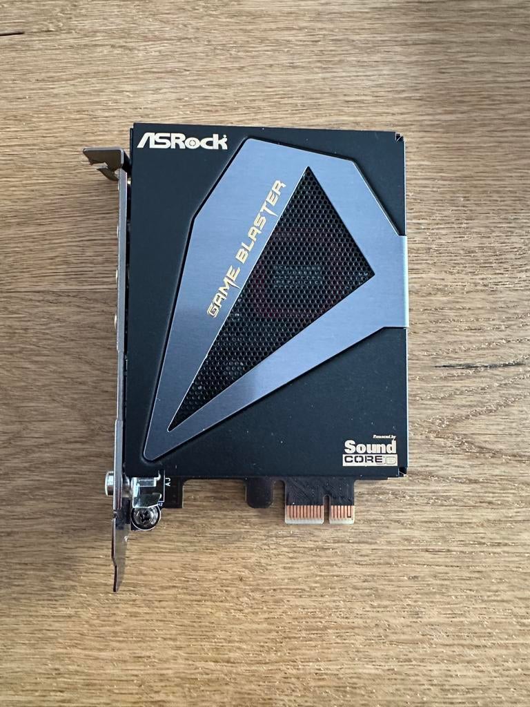 Asrock Game Blaster Geluidskaart, Enlèvement, Utilisé, Interne