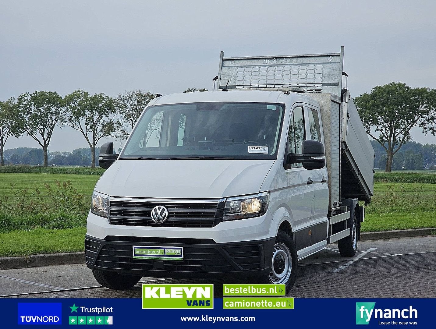 Volkswagen CRAFTER 35 2.0 kipper EURO6, Parkeercamera, Wit, Bedrijf, Te koop