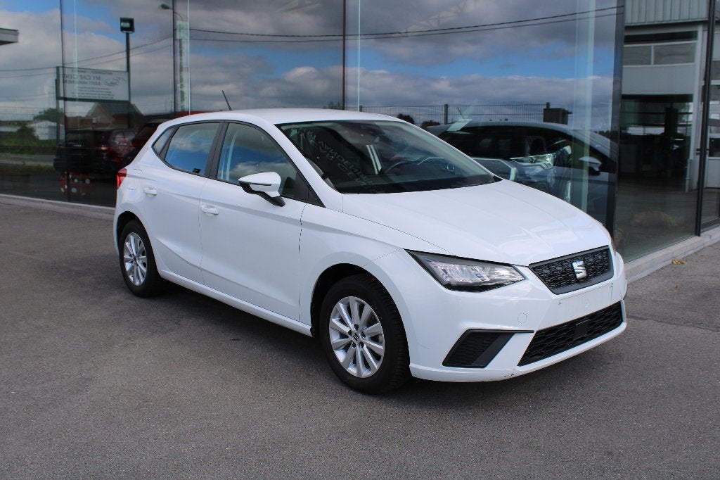 SEAT IBIZA 1.0I MPI-AC-FRONT/LANE ASSIST, Auto's, Dealer onderhouden, Stof, Euro 6, Bedrijf