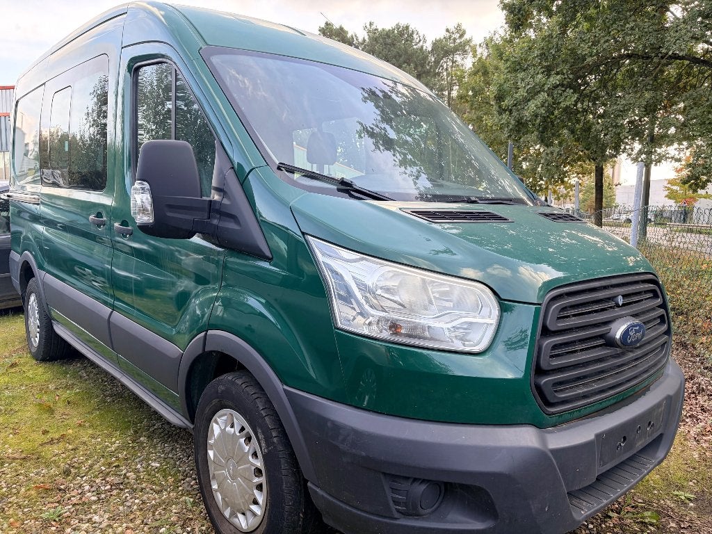Ford Transit 2.2tdci L2H2 Dubbel Cabine 7 zit, Autos, Euro 5, Achat, 4 portes, Entreprise