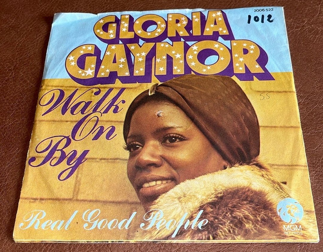 Gloria Gaynor ‎– Walk On By - 7” vinyl single - DE, Ophalen of Verzenden, Gebruikt