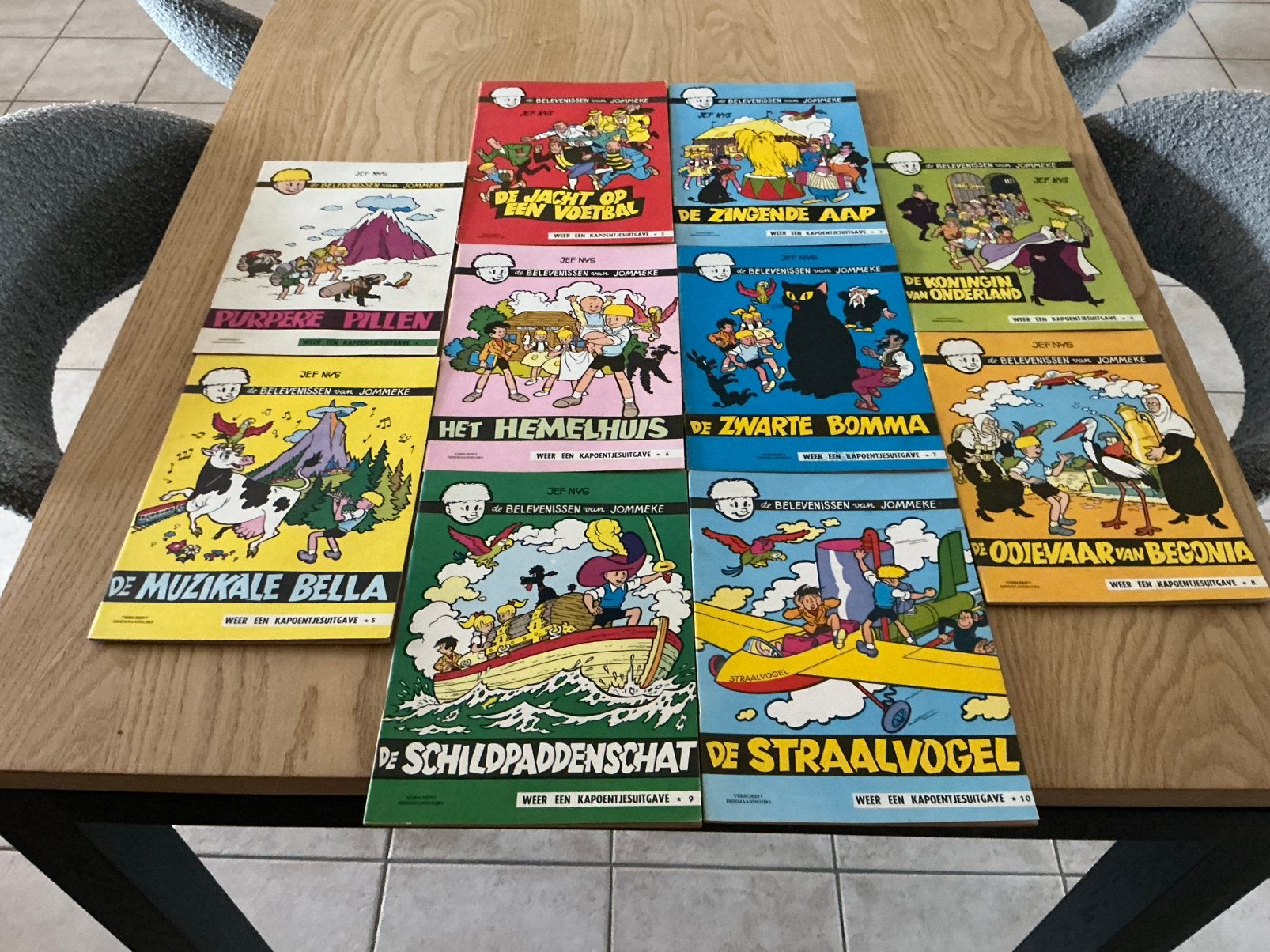 De eerste 10 stripboeken van Jommeke, Meerdere stripboeken, Ophalen, Gelezen