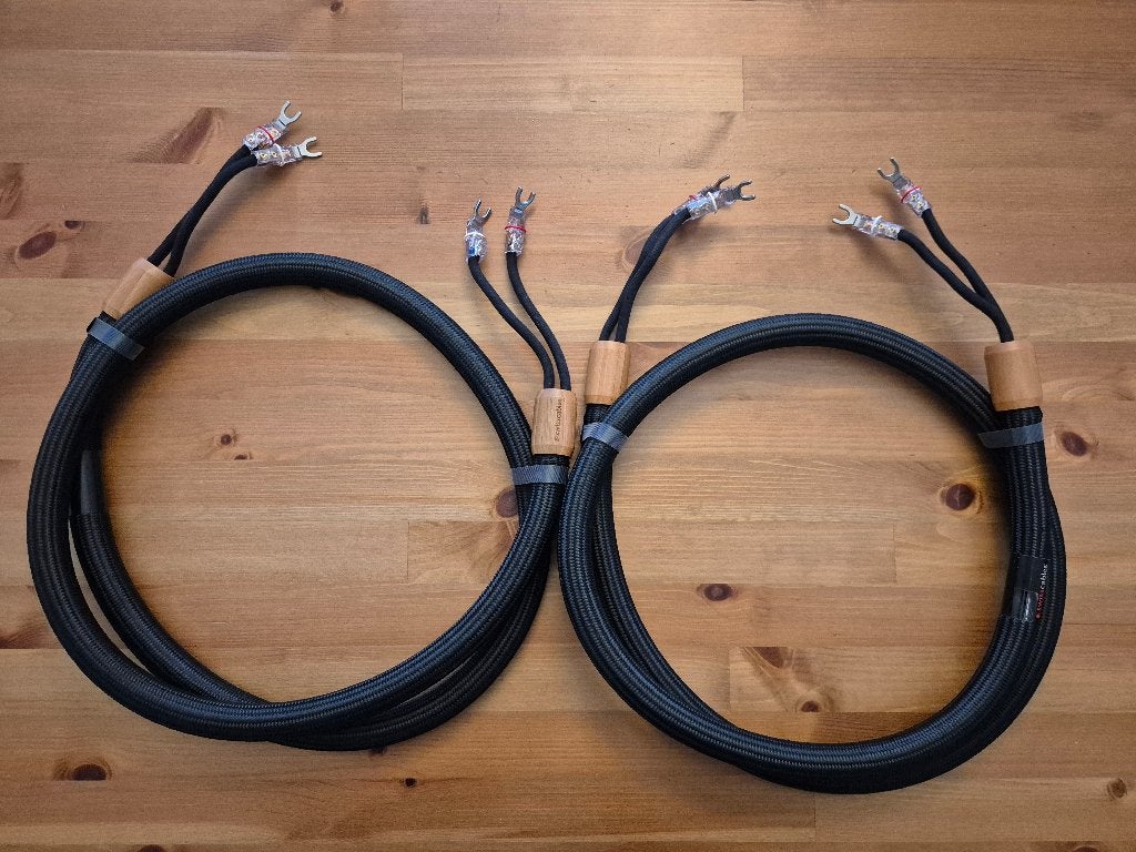Swisscables Reference Plus - speaker cables - (2m), Ophalen of Verzenden, Zo goed als nieuw, 2 tot 5 meter, Luidsprekerkabel