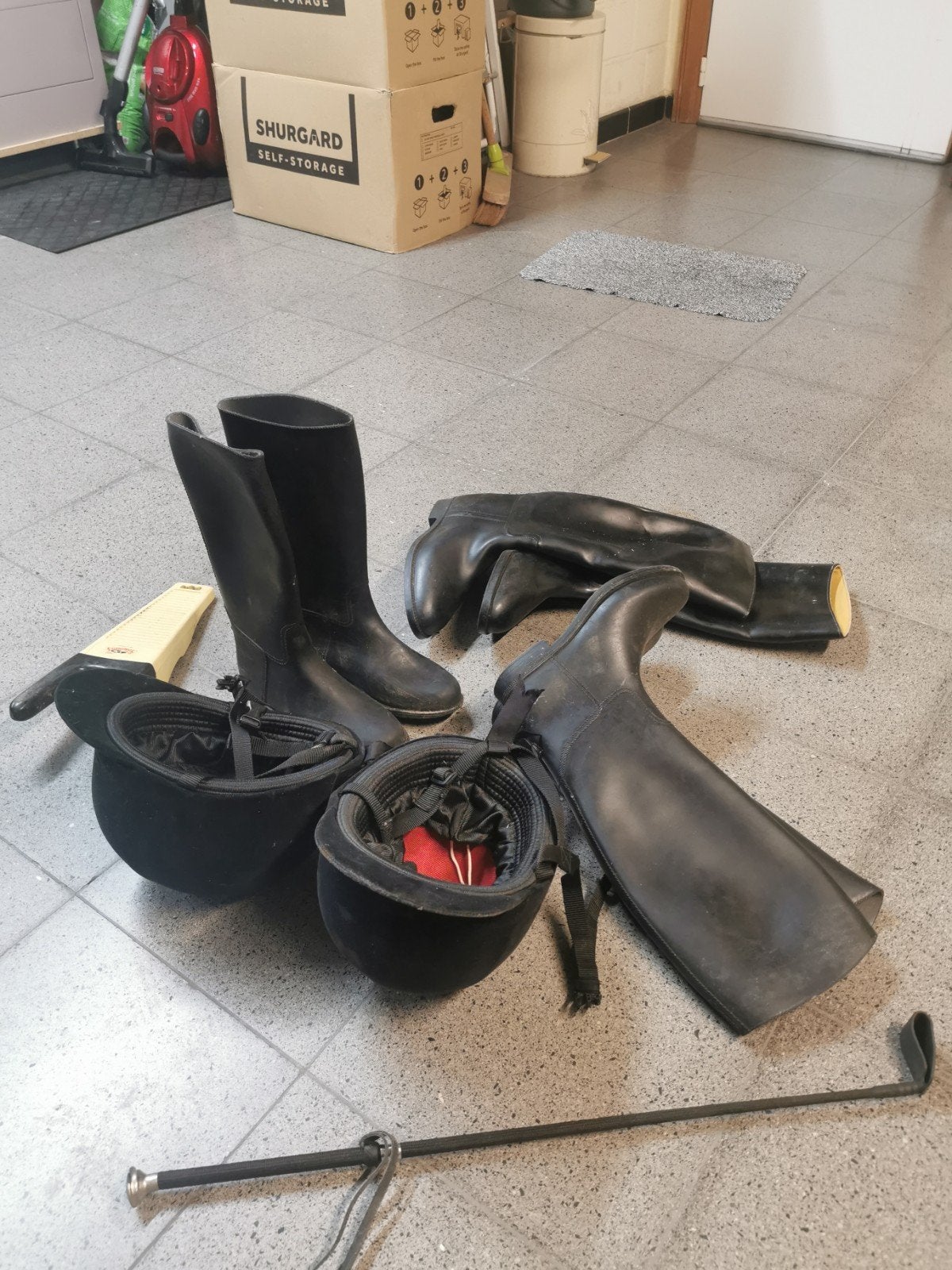 Rijlaarzen en tokken