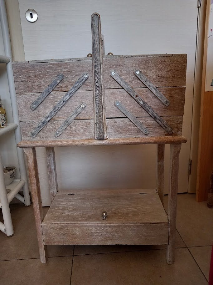 vintage naaidoos, Ophalen
