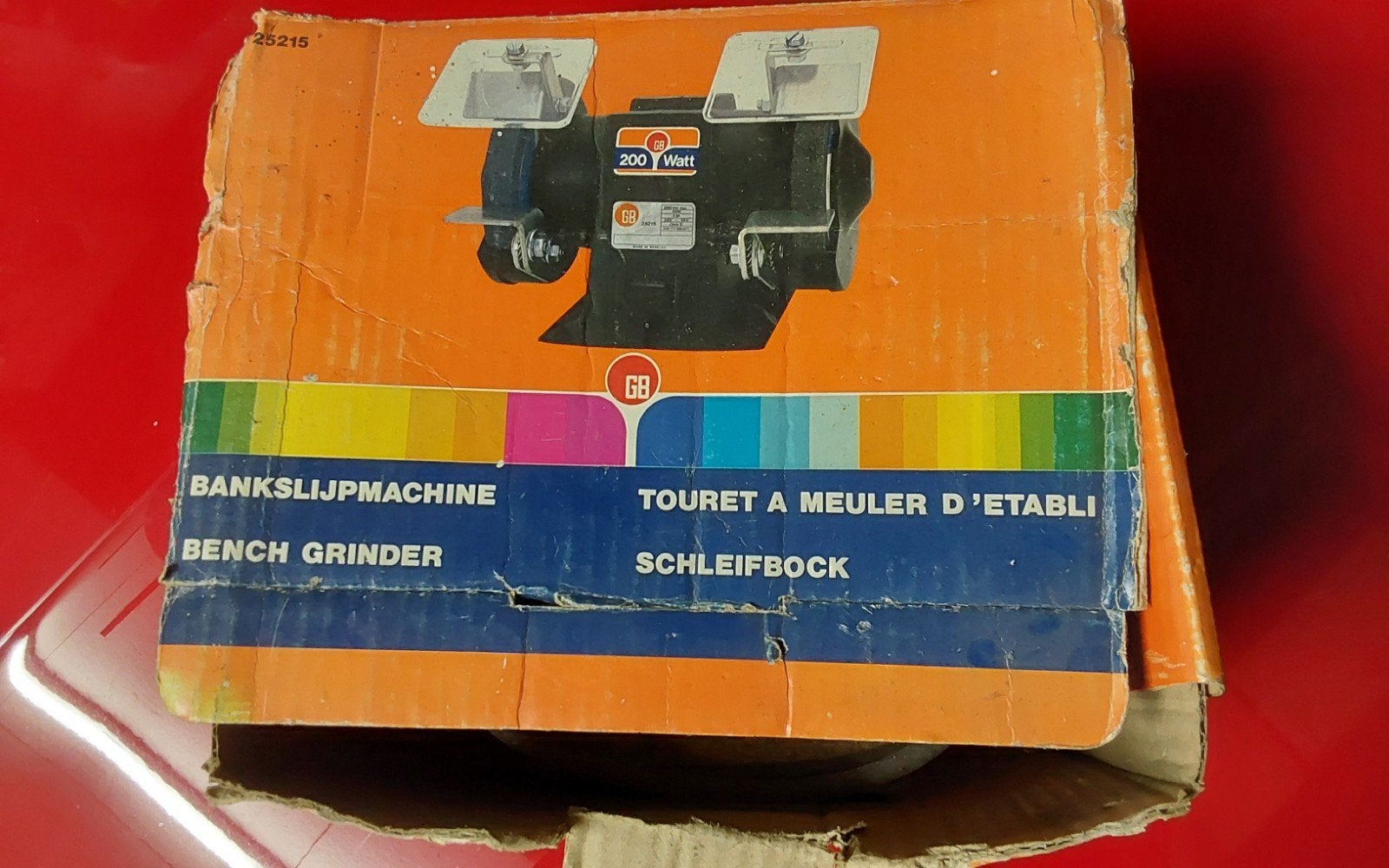 touret à meuler d’établi marque GB numéro 25215
Diamètre  11, Bricolage & Construction, Outillage | Meuleuses, Enlèvement ou Envoi