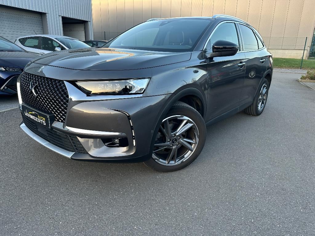 DS7 CROSSBACK, 1.6 benzine AUTOMAAT,  FULL OPTION, Autos, DS, Cuir, Argent ou Gris, 1550 kg, Entreprise