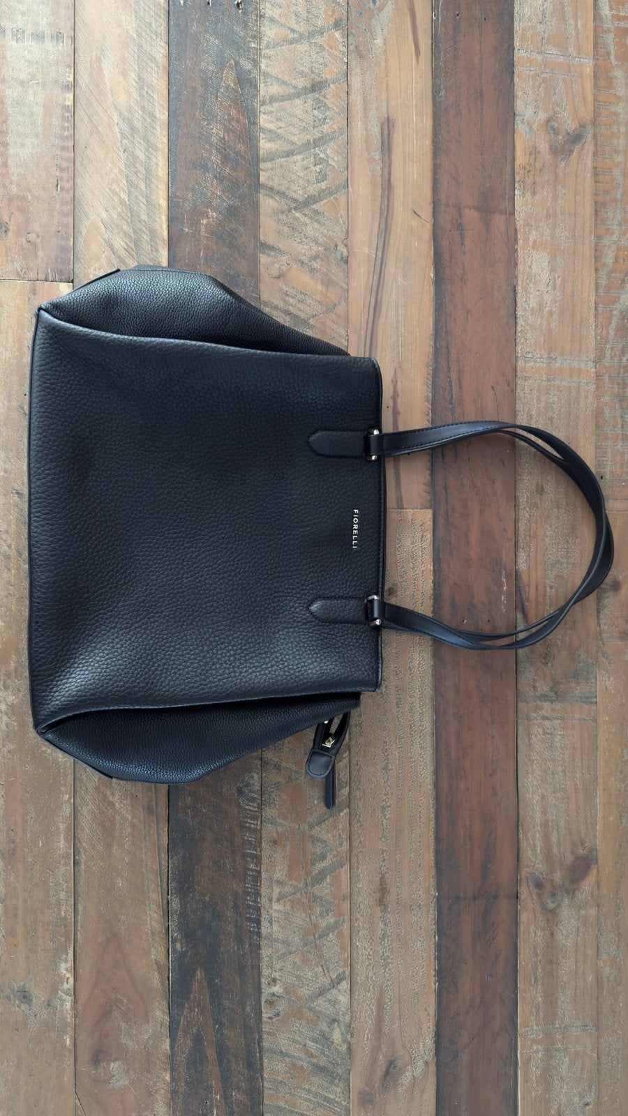 Fiorelli zwarte shopper handtas – als nieuw – ruim model, Ophalen of Verzenden, Zo goed als nieuw, Zwart, Overige merken