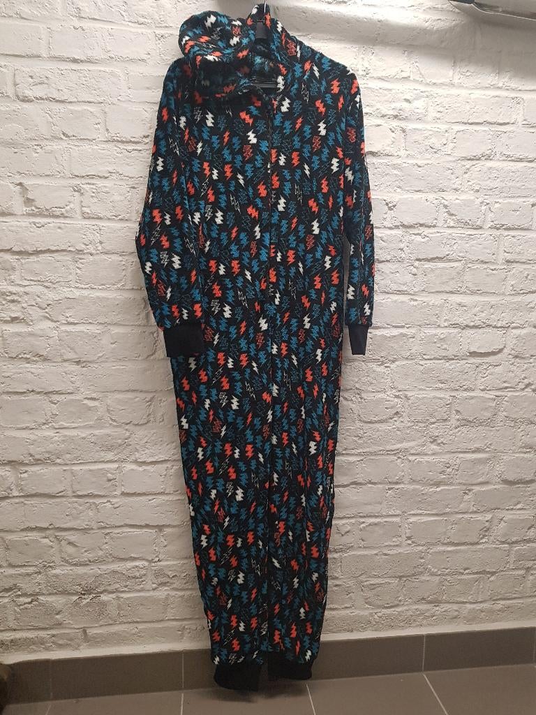 Onesie - maat 170-176, Nacht- of Onderkleding, Ophalen of Verzenden, Zo goed als nieuw, Jongen