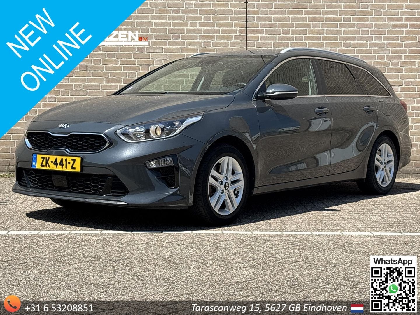 Kia cee'd Sportswagon 1.0 T-GDi DynamicPlusLine | Leder | Cl, Autos, Kia, Argent ou Gris, Achat, Entreprise, Boîte manuelle