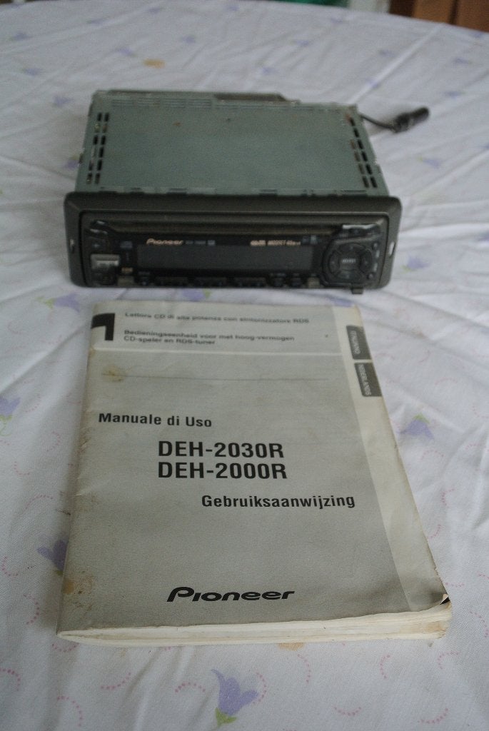 Autoradio/CD speler Pioneer, Ophalen, Gebruikt