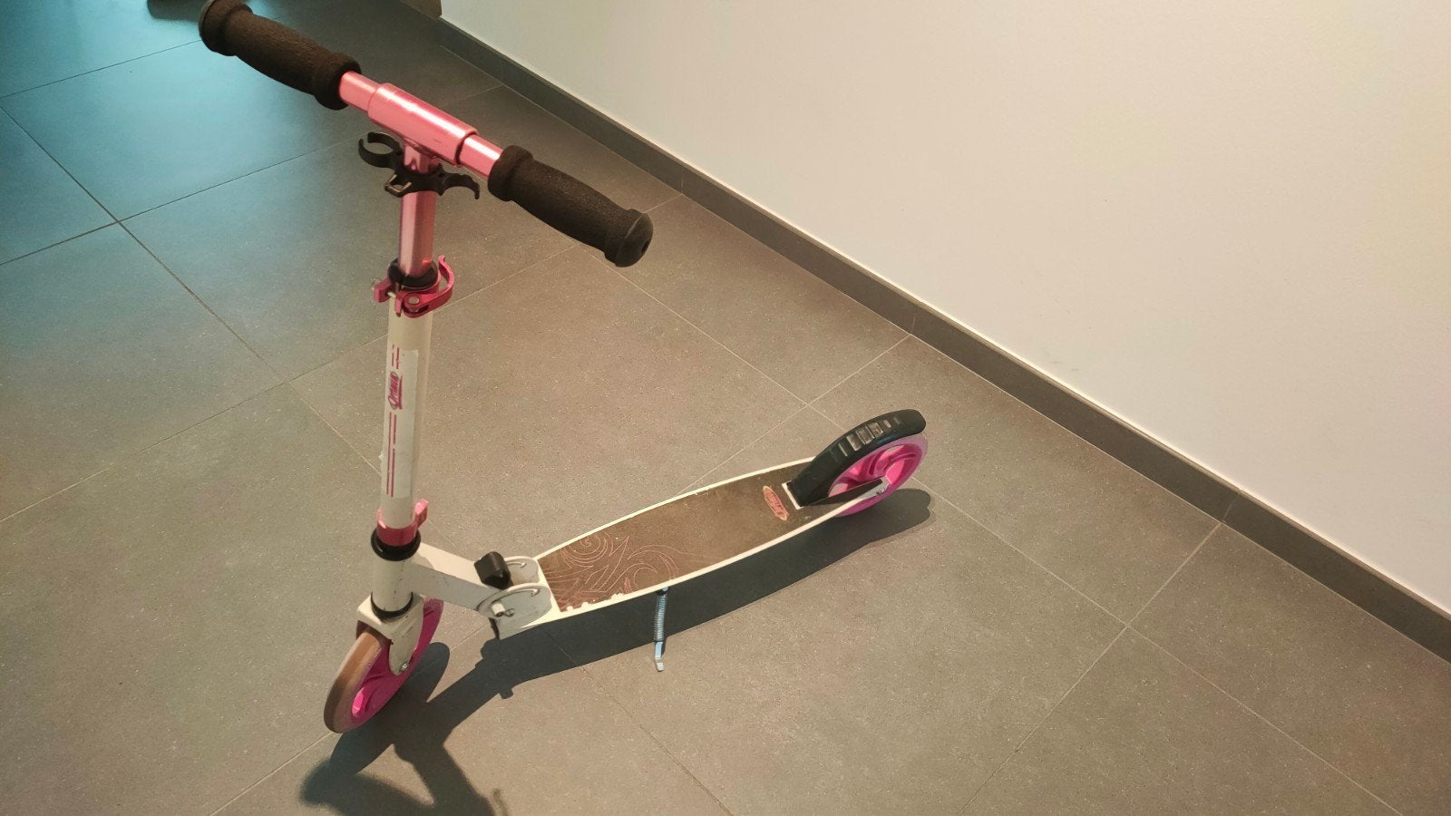 kinderstep, Fietsen en Brommers, Ophalen, Gebruikt, Gewone step, Optimum