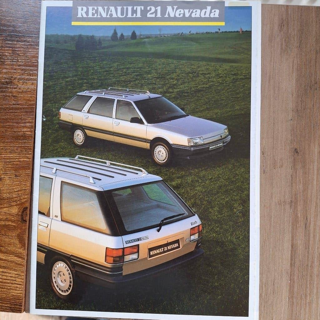 RENAULT 21 NEVADA 1987, Livres, Enlèvement ou Envoi, Neuf, Renault