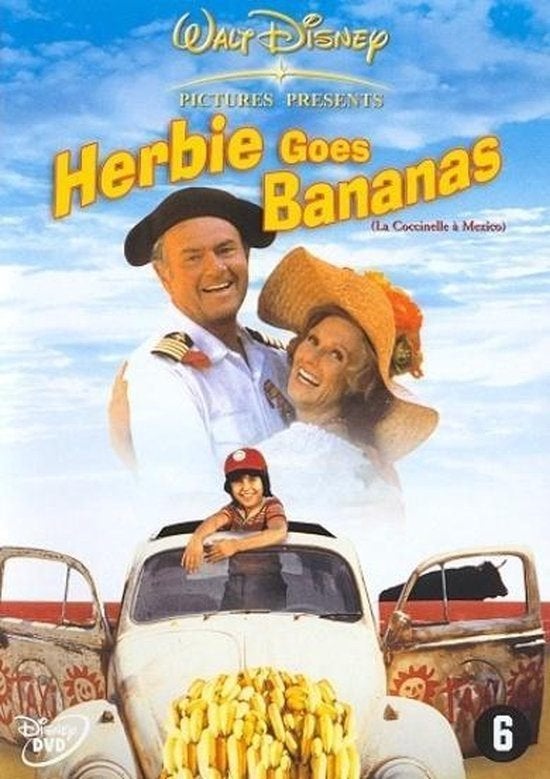 Disney dvd - Herbie Goes bananas, Ophalen of Verzenden, Komedie