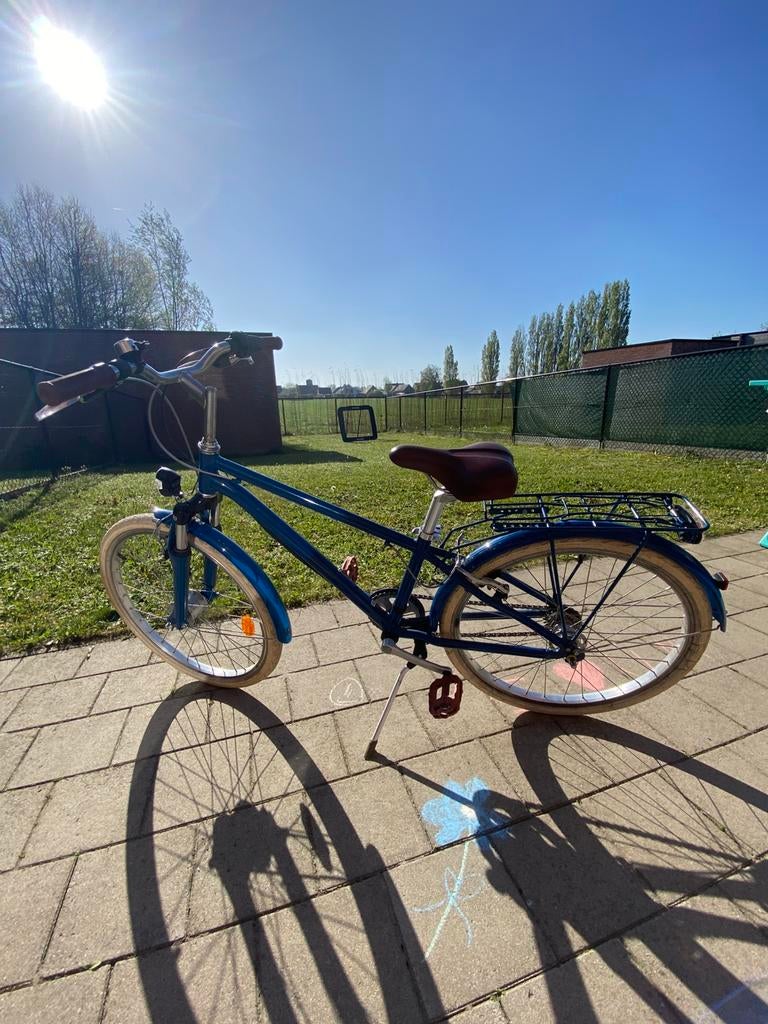 Meisjesfiets 24 inch 8-12jaar, Enlèvement, Comme neuf, 24 pouces, Vitesses