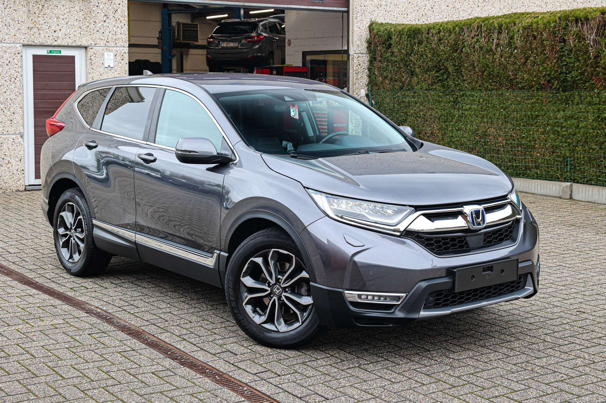 Honda CR-V MILD-HYBRIDE*AUTOMAAT*ADAPTIEVE-CRUISE-CONTROLE*K, Auto's, Honda, Stof, Gebruikt, 4 cilinders, 5 zetels