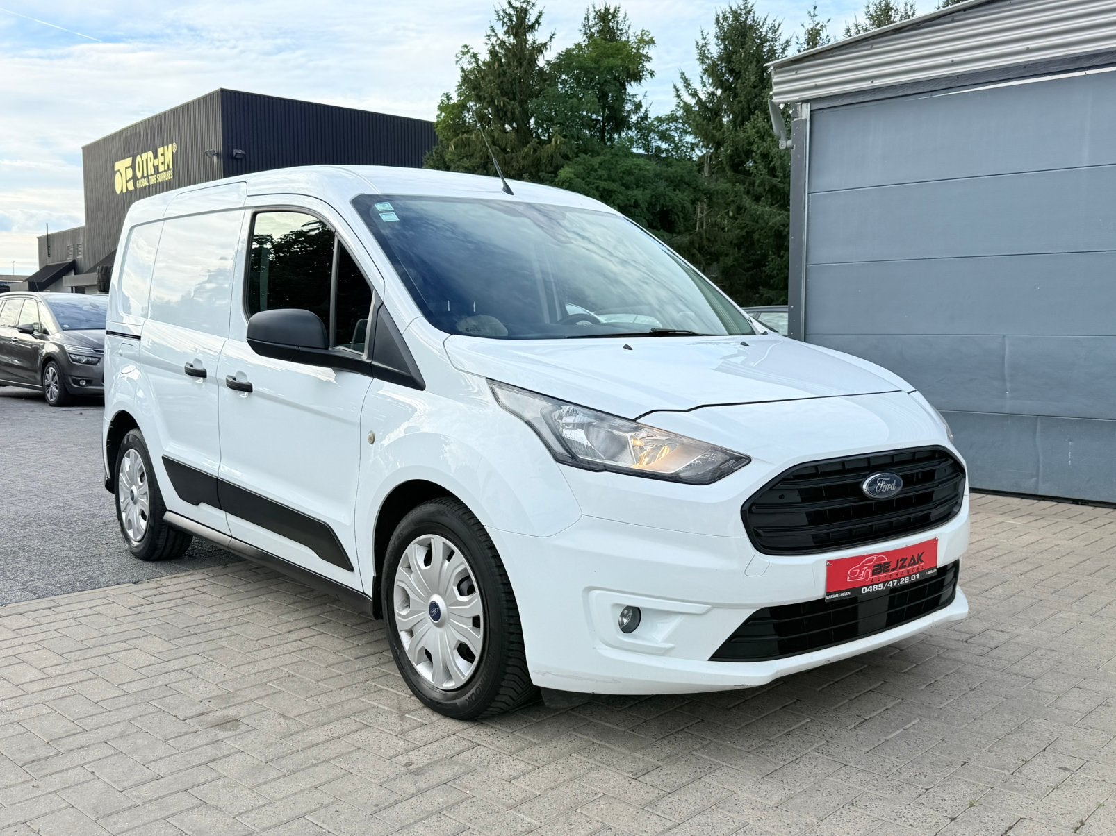 Ford Transit Connect 1.5TDCi Euro6d-T-E-ISC 1j garantie 2020, Auto's, Voorwielaandrijving, Euro 6, Wit, Bedrijf