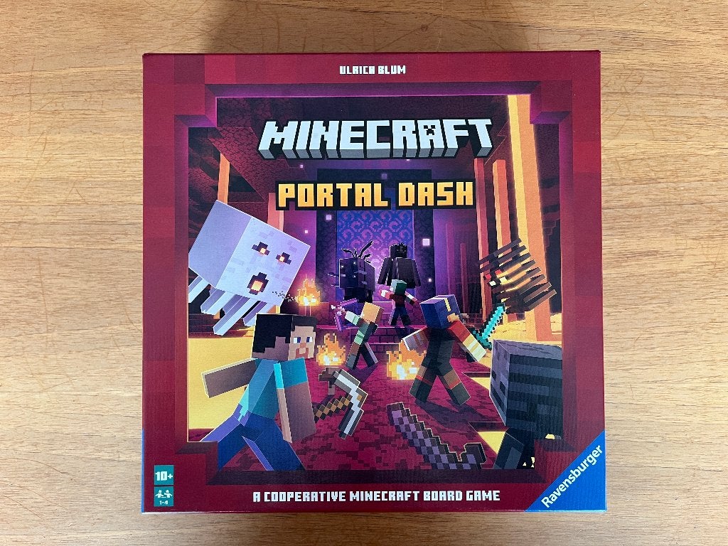 bordspel Minecraft Portal dash, Een of twee spelers, Ophalen of Verzenden, Nieuw, Ravensburger