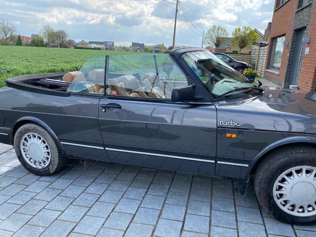 Saab 900 Turbo Cabriolet, Auto's, Saab, Cabriolet, Saab 900, Particulier, Te koop