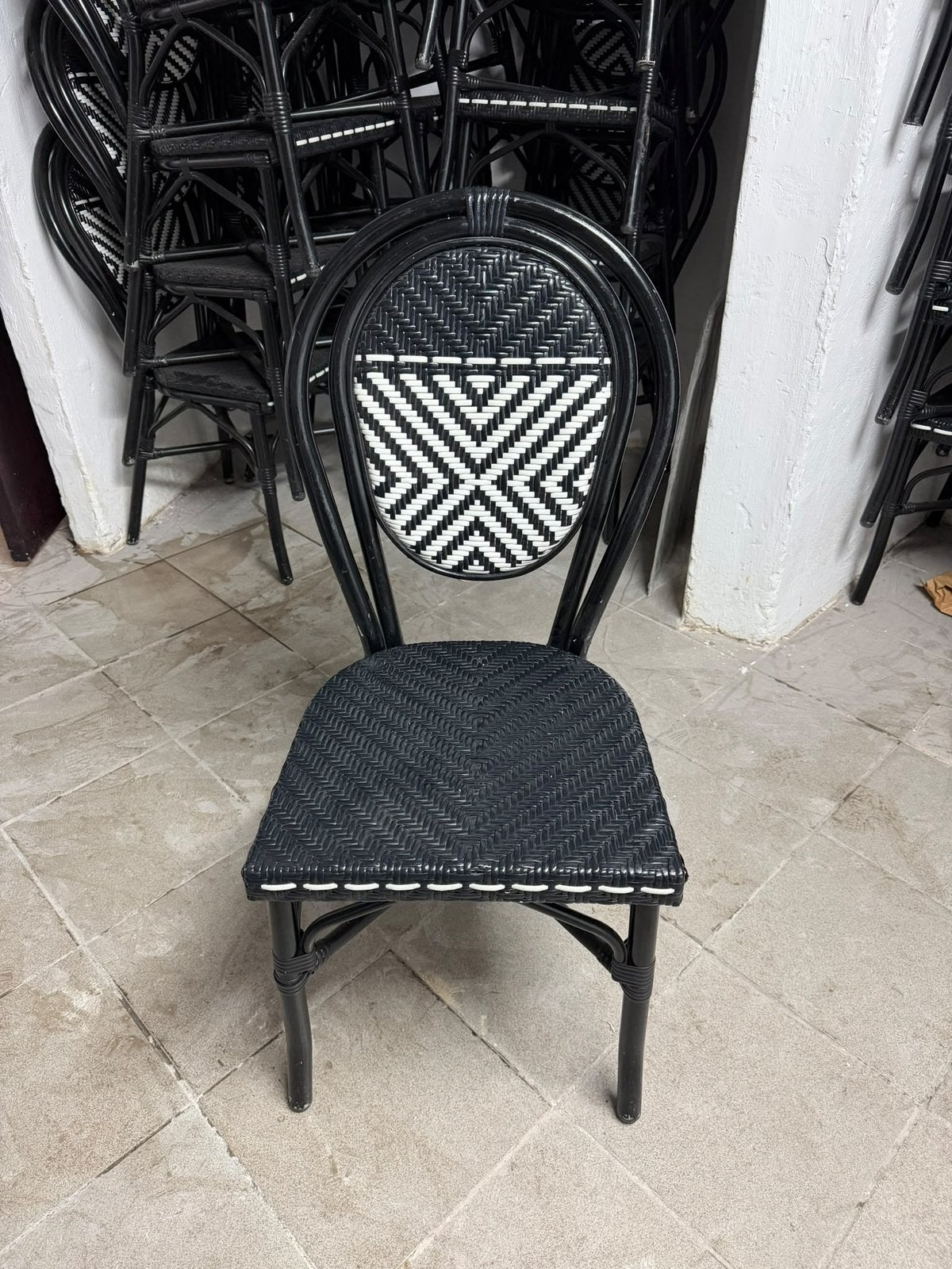 Chaise bistrot, Ophalen, Zo goed als nieuw, Hout