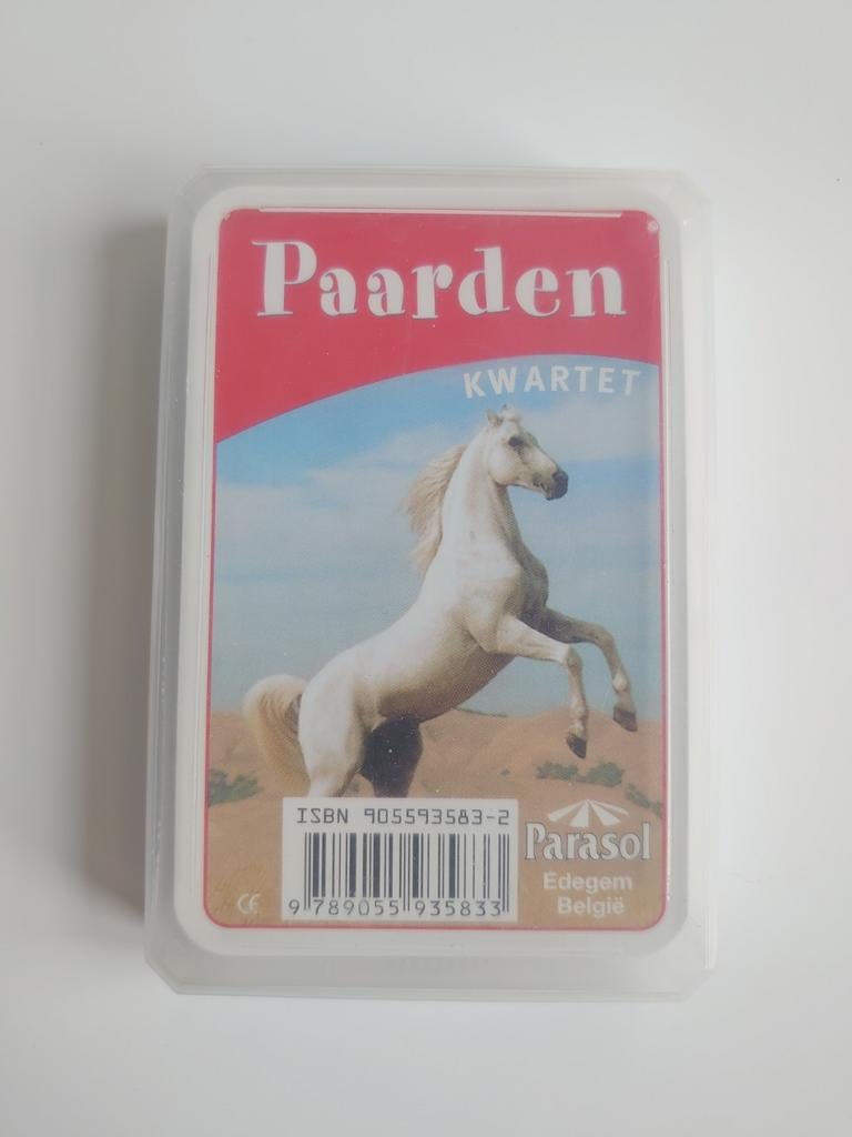 Kwartet : paarden  -  Paardenkwartet - Nieuw, Enlèvement ou Envoi, Neuf, Jeu(x) des sept familles