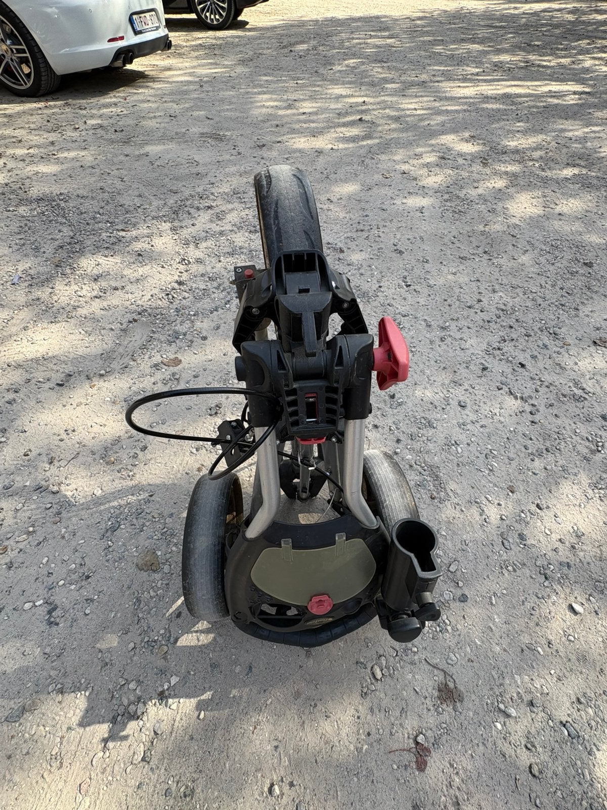 Golf trolly, Ophalen, Gebruikt