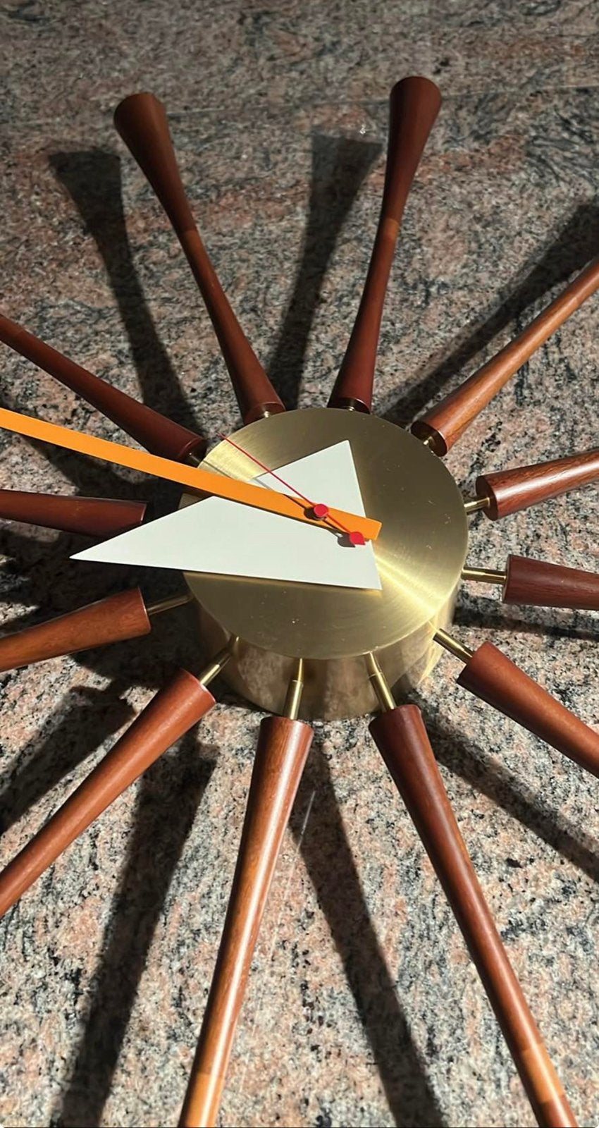 Horloge George Nelson – Vitra Design Museum – 2001, Vintage, Ophalen of Verzenden, Zo goed als nieuw