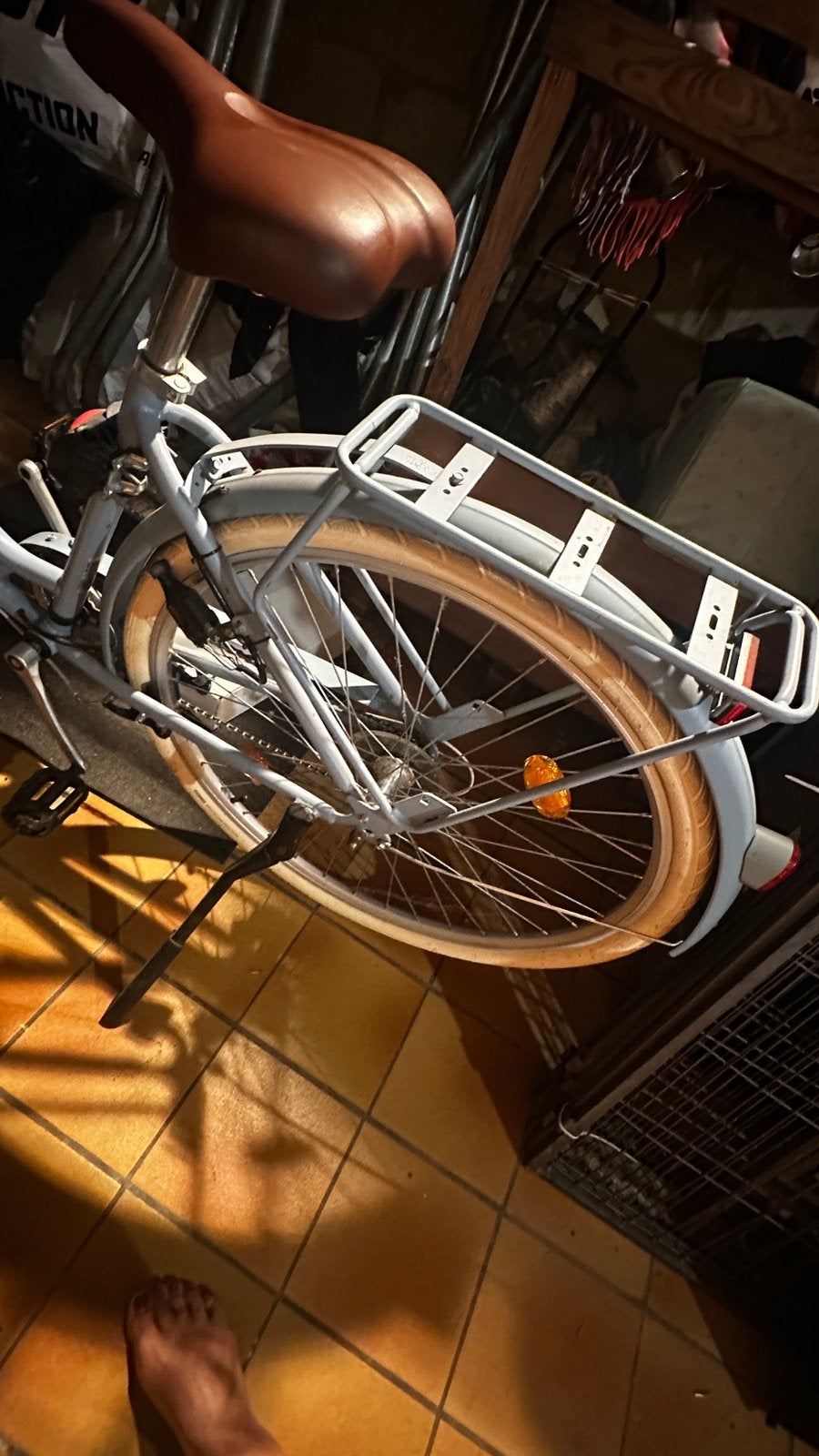 Damesfiets, Fietsen en Brommers, Fietsen | Vouwfietsen, Zo goed als nieuw, Ophalen