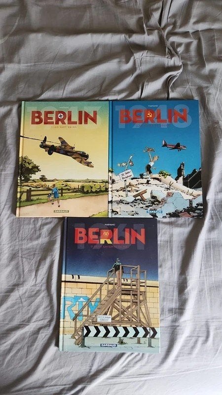 Série complète BD Berlin Marvano, Enlèvement ou Envoi, Série complète ou Série, Utilisé, Marvano - Haldeman