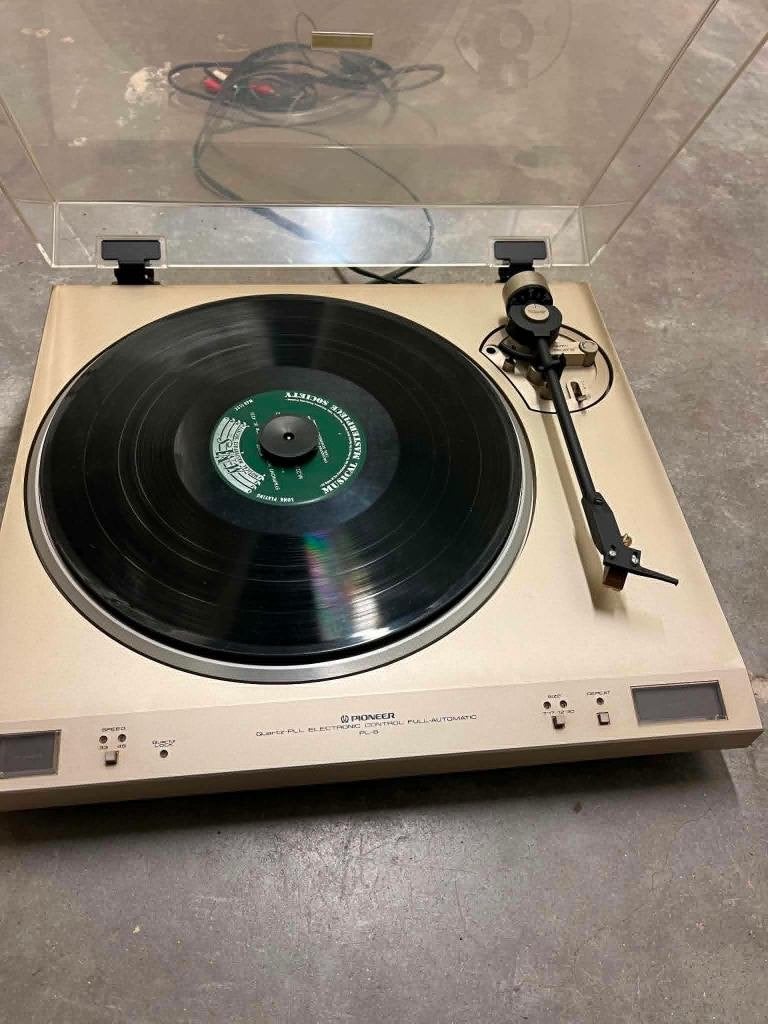 Platendraaier, Ophalen, Gebruikt, Platenspeler, Pioneer