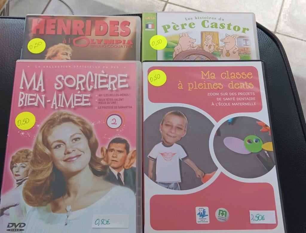 DVD, Livres, Enlèvement