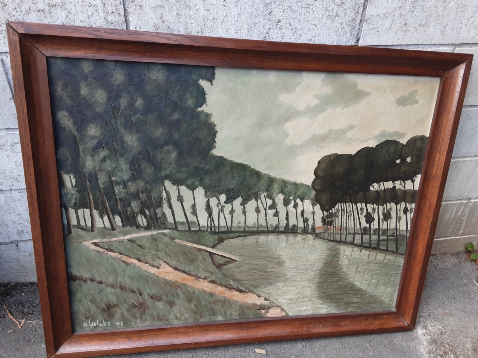 tableau peint sur toile, Enlèvement, Toile