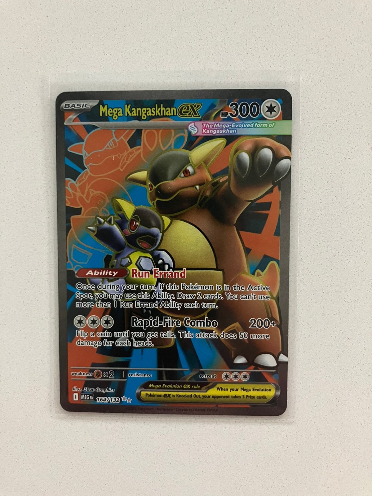 Mega Kangaskhan ex (MEG 164), Enlèvement ou Envoi, Neuf
