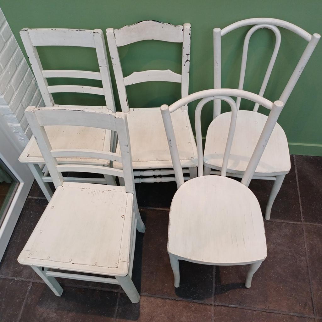 5 stoelen, Ophalen