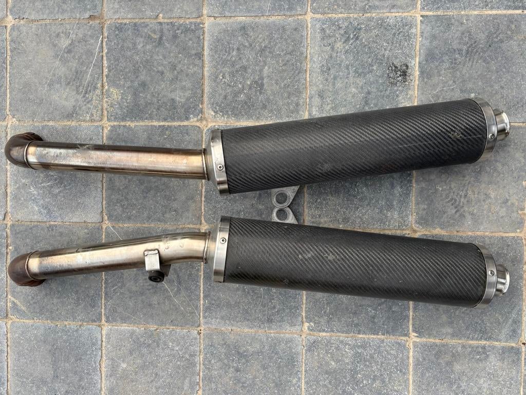 Carbon uitlaten Ducati ST4, Ophalen, Gebruikt
