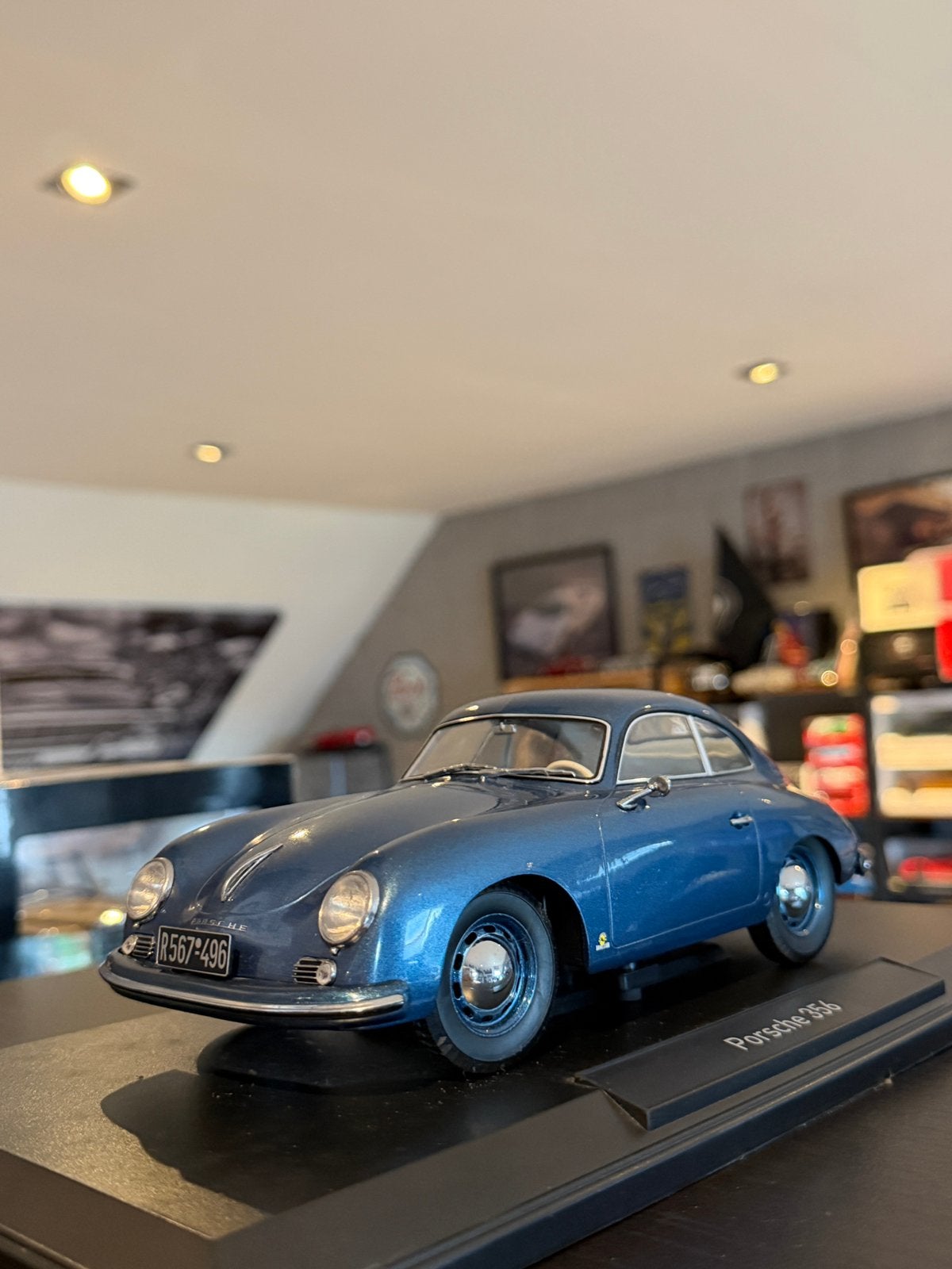 Norev Porsche 356, Ophalen of Verzenden, Zo goed als nieuw, Norev