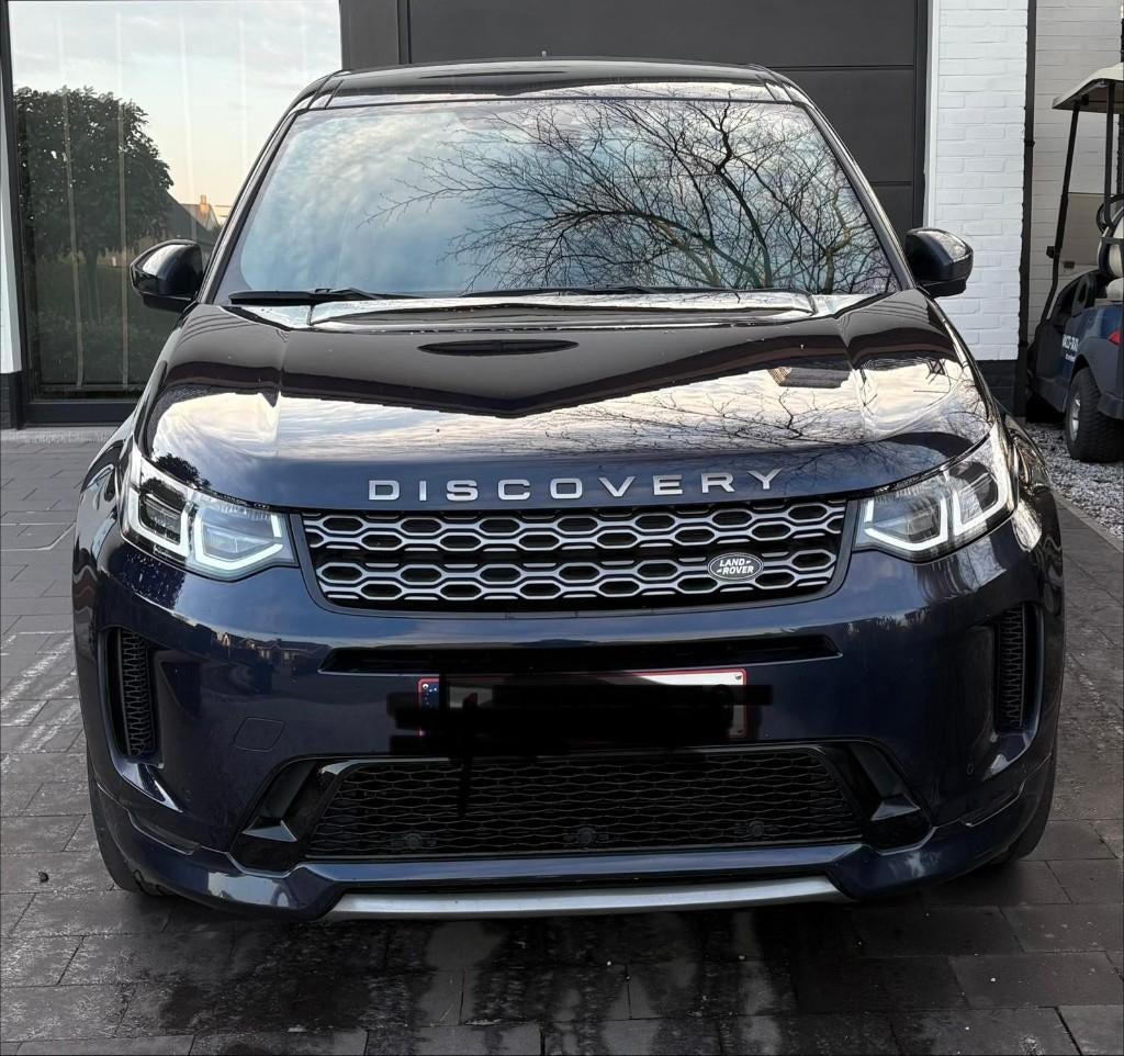 Land rover Discovery Sport 2020, Auto's, Blauw, Leder, Particulier, Lichtsensor