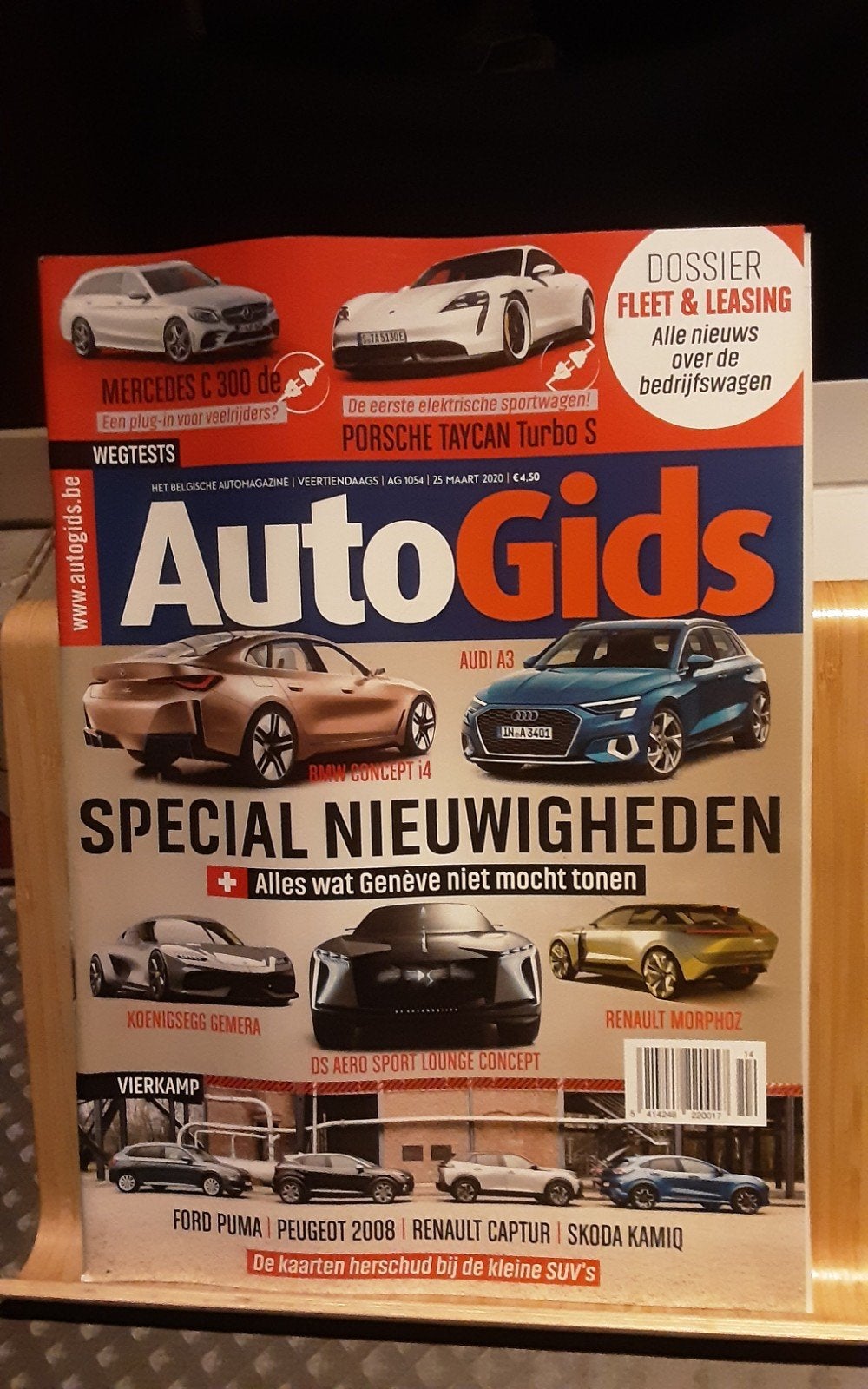 autogids tijdschrift nr 1054, Boeken, Ophalen of Verzenden, Zo goed als nieuw