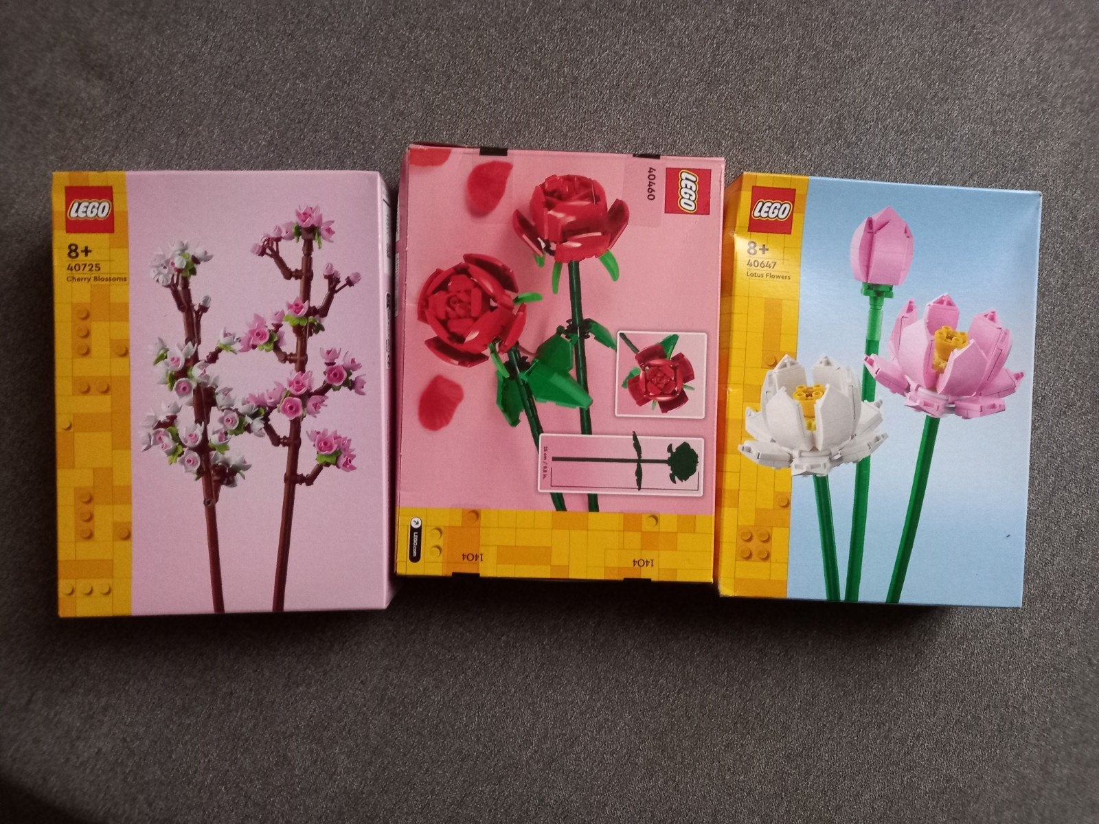 3 lego bloemen nieuw, Ophalen, Lego