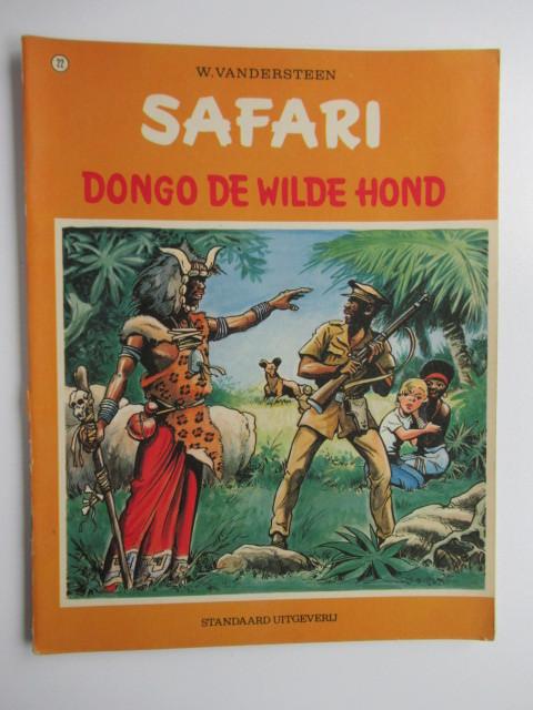 safari...nr.22..dongo de wilde hond.......1st...met sticker, Livres, BD, Enlèvement ou Envoi, Utilisé