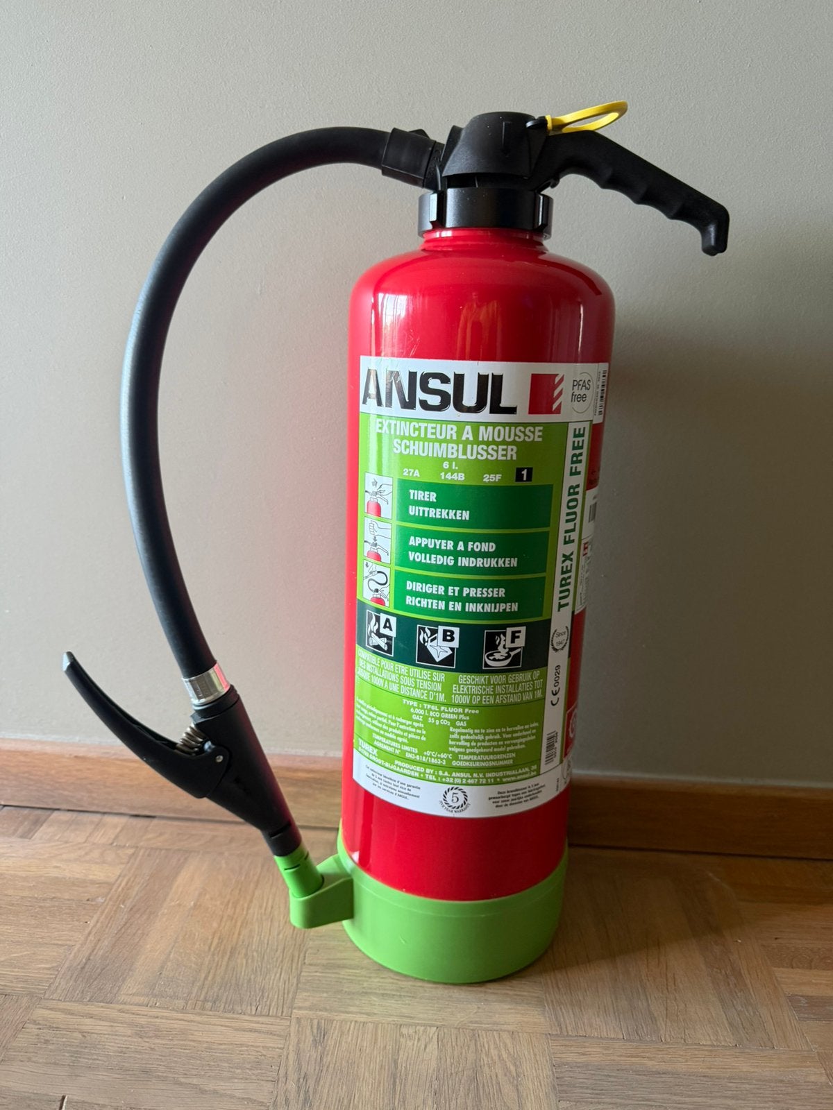 Ansul schuimblusser pfas vrij, Enlèvement, Comme neuf