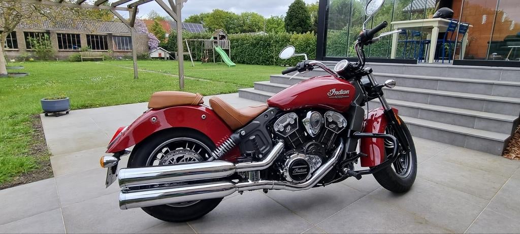 Indian scout red classic, Motoren, Ophalen of Verzenden