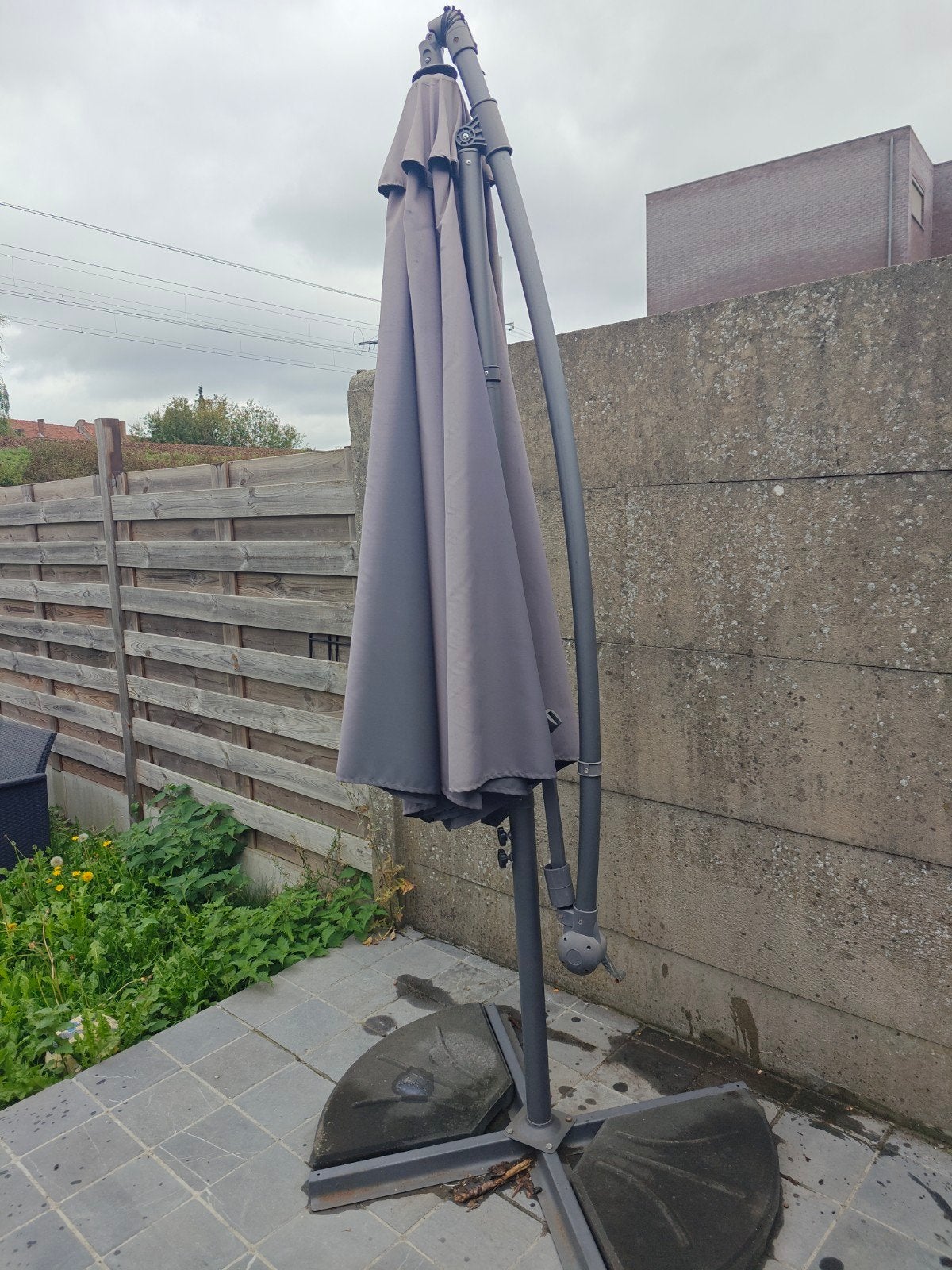 Parasol, Ophalen, Gebruikt, 1 tot 2 meter, Zweefparasol