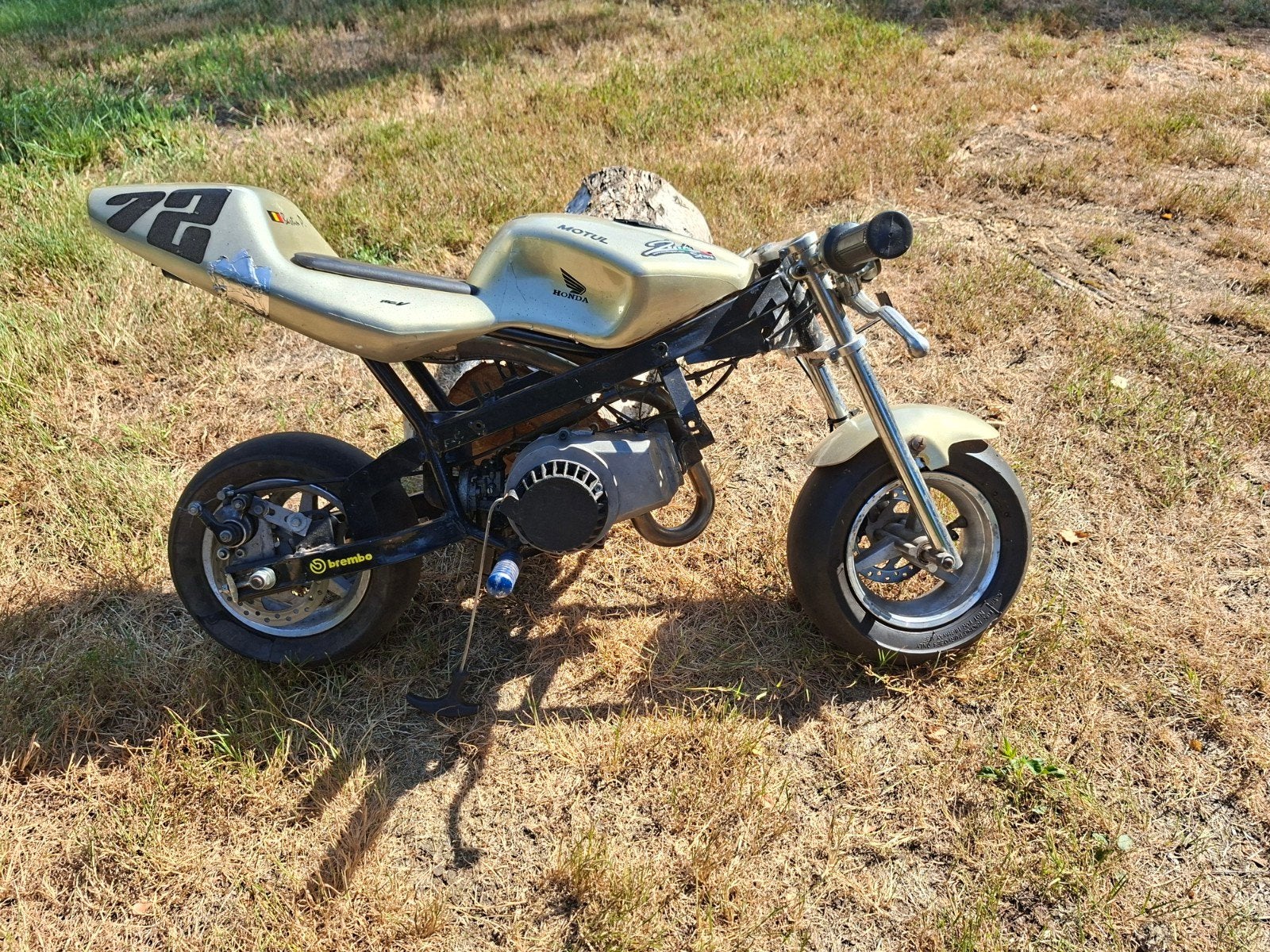 Pocketbike te koop, Enlèvement